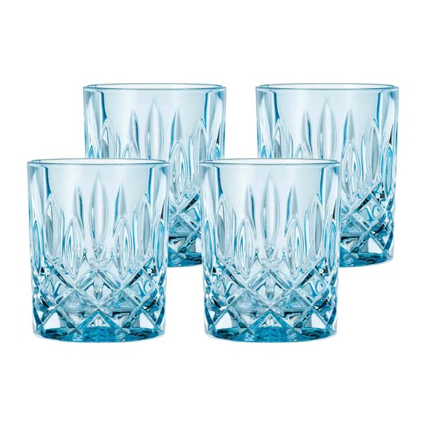 Nachtmann Noblesse Fresh Whiskygläser 4er Set - aqua