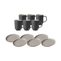 Ritzenhoff & Breker JASPER Kaffeeservice 12-tlg. - grau