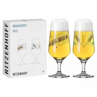 Ritzenhoff Brauchzeit Bierglas 2er Set Gerste - A