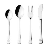 Leonardo BAMBINI Kinderbesteckset 4-teilig Panda,...