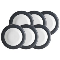 Thomas Sunny Day Suppenteller ø 23 cm 6er Set Grey...
