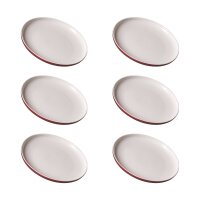 Ritzenhoff & Breker JASPER Dessertteller ø 19 cm 6er Set - Beere