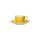 Ritzenhoff & Breker DOPPIO Espressotasse mit Untertasse 80 ml 6er Set - Gelb