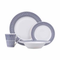 Maxwell & Williams Zenith Dinner-Set 16-teilig blau - A