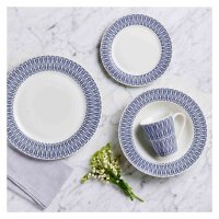 Maxwell & Williams Zenith Dinner-Set 16-teilig blau - A