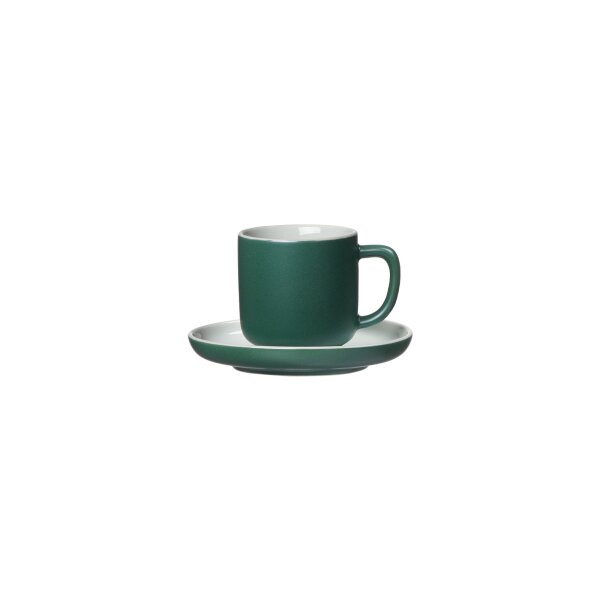 Ritzenhoff & Breker JASPER Espressotasse mit Untertasse 100 ml - Grün