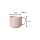 Ritzenhoff & Breker JASPER Kaffeetasse mit Untertasse 240 ml - Rosa