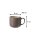 Ritzenhoff & Breker JASPER Kaffeetasse mit Untertasse 240 ml - Taupe