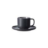 Ritzenhoff & Breker JASPER Kaffeetasse mit Untertasse 240 ml - Schwarz