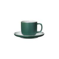 Ritzenhoff & Breker JASPER Kaffeetasse mit Untertasse 240 ml - Grün