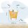 Kinderbecher CIAO 215 ml Baustellenfahrzeuge 3er Set