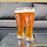 Luxentu Weizenglas Weißbierglas 0,5 Liter - 50....