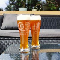 Luxentu Weizenglas Weißbierglas 0,5 Liter - 65....