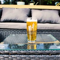 Luxentu Willi Becher Bierglas Helles-Glas 0,5 Liter mit...