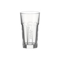 Longdrinkglas ROCK 340 ml Name vertikal 1 Stück