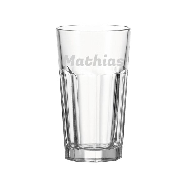 Longdrinkglas ROCK XL 540 ml Name horizontal 1 Stück