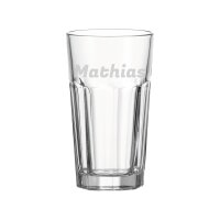 Longdrinkglas ROCK XL 540 ml Name horizontal 1 Stück