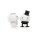 Hoptimist Dekofigur Wedding Bride White 7,2 cm