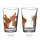 Luxentu - Gravur Waldtiere Kinderbecher 3er Set