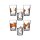 Luxentu - Gravur Waldtiere Kinderbecher 3er Set