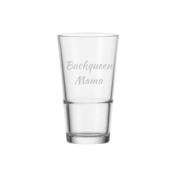 Gravur EVENT Trinkglas 330 ml Name horizontal 1 Stück