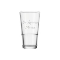 Gravur EVENT Trinkglas 330 ml Name horizontal 1 Stück