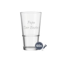 Trinkglas EVENT 330 ml Name horizontal 60 Stück