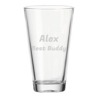 Trinkglas CIAO 300 ml Name horizontal