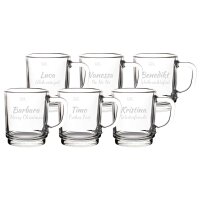 Gravur Glühweinglas Kaffeeglas 0,2l geeicht - Name...