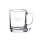 Luxentu - Gravur Glühweinglas Kaffeeglas 0,2l geeicht - Name horizontal 30 Stück