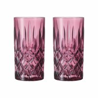 Nachtmann Noblesse Longdrinkgläser 2er Set - Berry