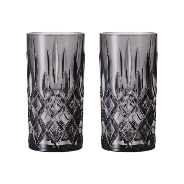 Nachtmann Noblesse Longdrinkgläser 2er Set - Smoke