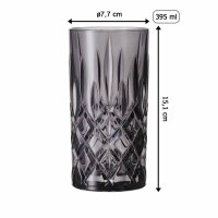 Nachtmann Noblesse Longdrinkgläser 2er Set - Smoke