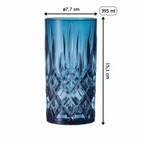 Nachtmann Noblesse Longdrinkgläser 4er Set - Vintage...