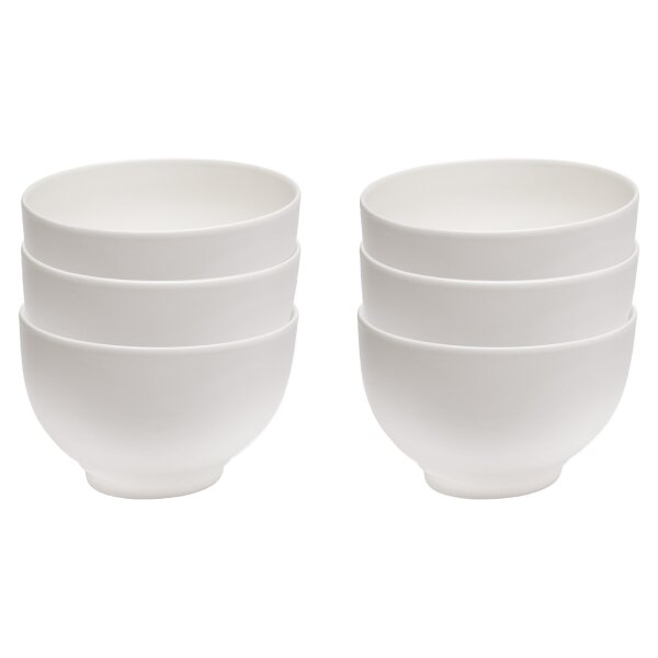 vivo | Villeroy & Boch Group Basic White Müslischale ø 12 cm 6er Set