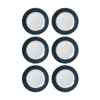 Ritzenhoff & Breker DOPPIO Dessertteller 20 cm 6er Set - Anthrazit