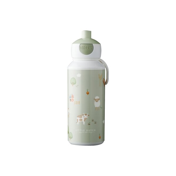 Mepal CAMPUS Trinkflasche Pop-Up 400 ml - Little Farm