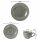 Seltmann Weiden Beat Color Glaze Kaffeeservice 18-teilig - Perlgrau