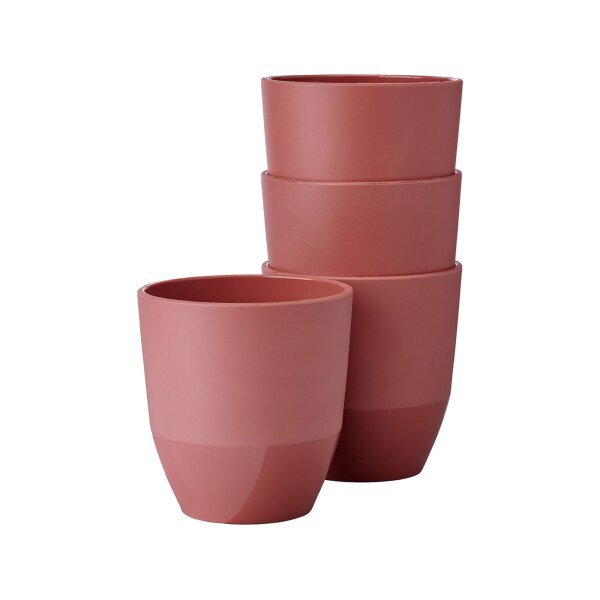 Mepal SILUETA Becher 200 ml 4er Set - Vivid Mauve
