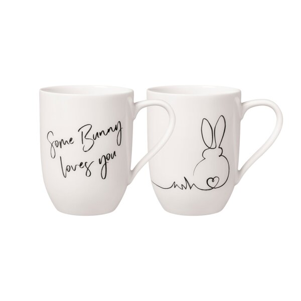 Villeroy & Boch Statement Kaffeebecher 280 ml 2er Set Ostern