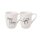 Villeroy & Boch Statement Kaffeebecher 280ml 2er Set Happy Birthday