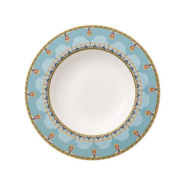 Villeroy & Boch Samarkand Aquamarin Suppenteller ø 24,8 cm