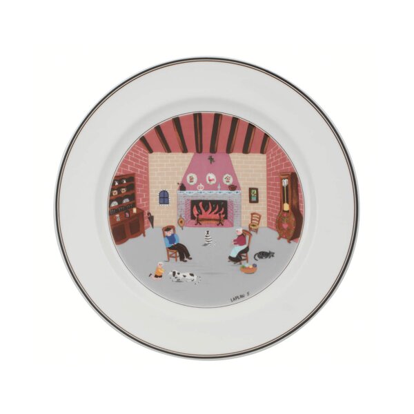Villeroy & Boch Design Naif Speiseteller ø 27 cm Kamin