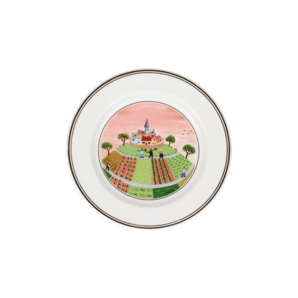 Villeroy & Boch Design Naif Brotteller ø 17 cm Dörfchen
