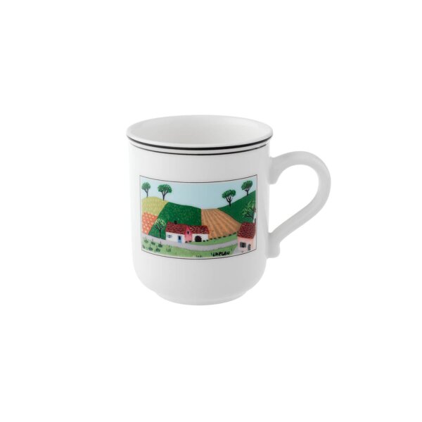 Villeroy & Boch Design Naif Kaffeebecher 300 ml Dorfstraße
