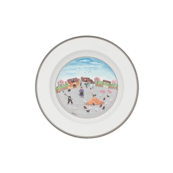 Villeroy & Boch Design Naif Suppenteller ø 21 cm Hühnerhof