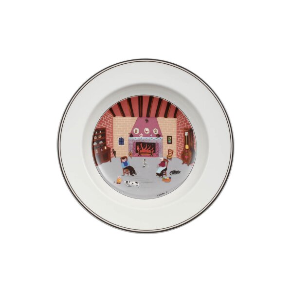 Villeroy & Boch Design Naif Suppenteller ø 21 cm Kamin