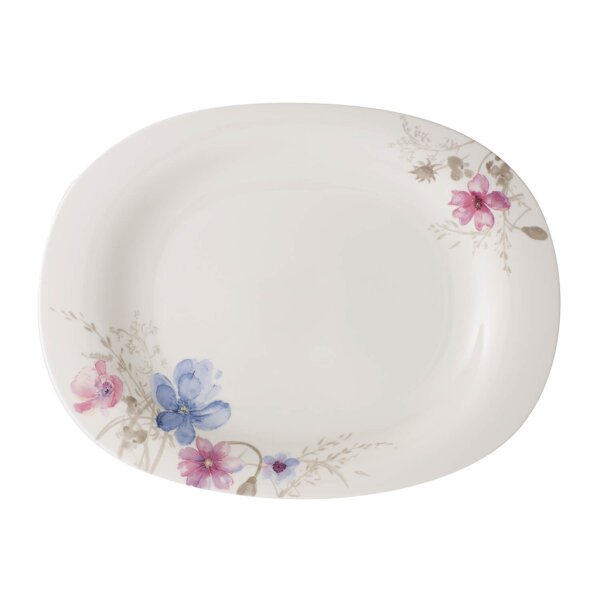 Villeroy & Boch Mariefleur Gris Basic Servierplatte 34 x 26 ml