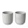 Villeroy & Boch Manufacture Collier Becher-Set 290 ml 2-teilig blanc