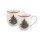 Villeroy & Boch Toys Delight Becher mit Henkel Tannenbaum 390 ml 2er Set